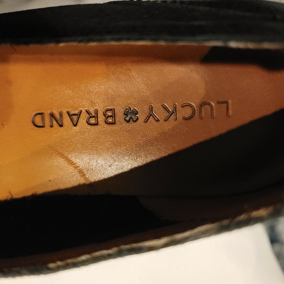 Lucky Brand Leather Loafers - Picture 3 of 4